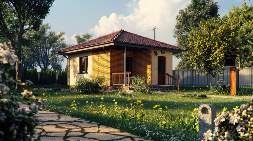 Дачный участок с продуманным ландшафтным дизайном