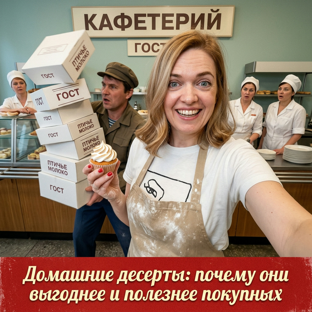    Домашние сладости — это всегда натуральные ингредиенты и выгода для бюджета. admin