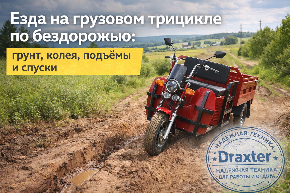 Грузовой трицикл Draxter, Станкопромгрупп