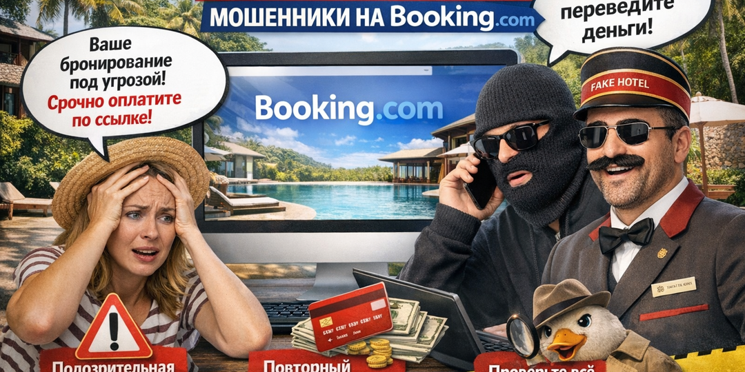 Осторожно: новая схема мошенничества на Booking. Как туристам не потерять деньги