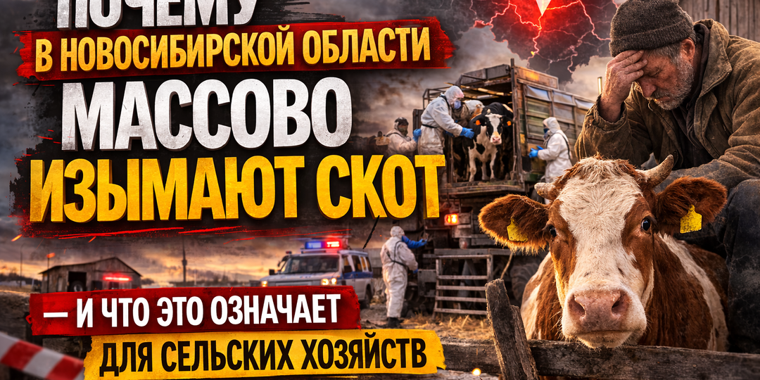 Почему в Новосибирской области массово изымают скот — и что это означает для сельских хозяйств