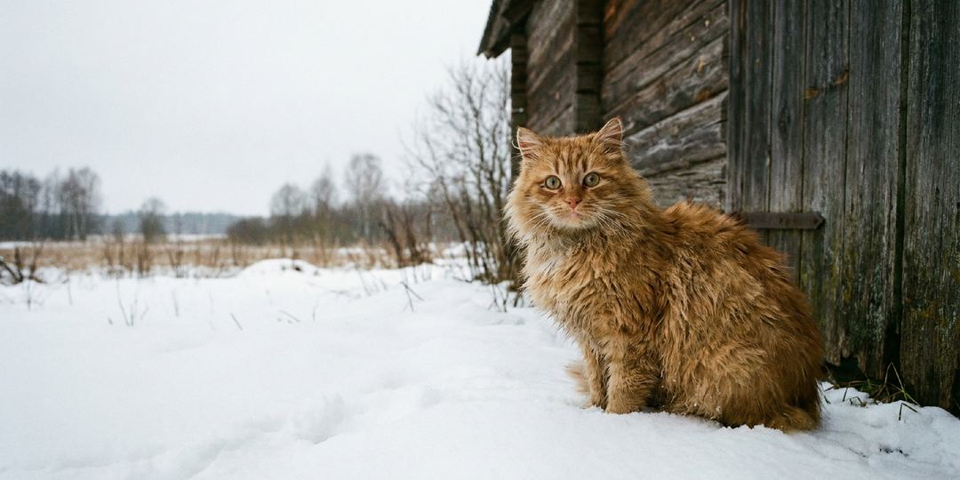 Кот пропал на два дня – он спасал чужую собаку