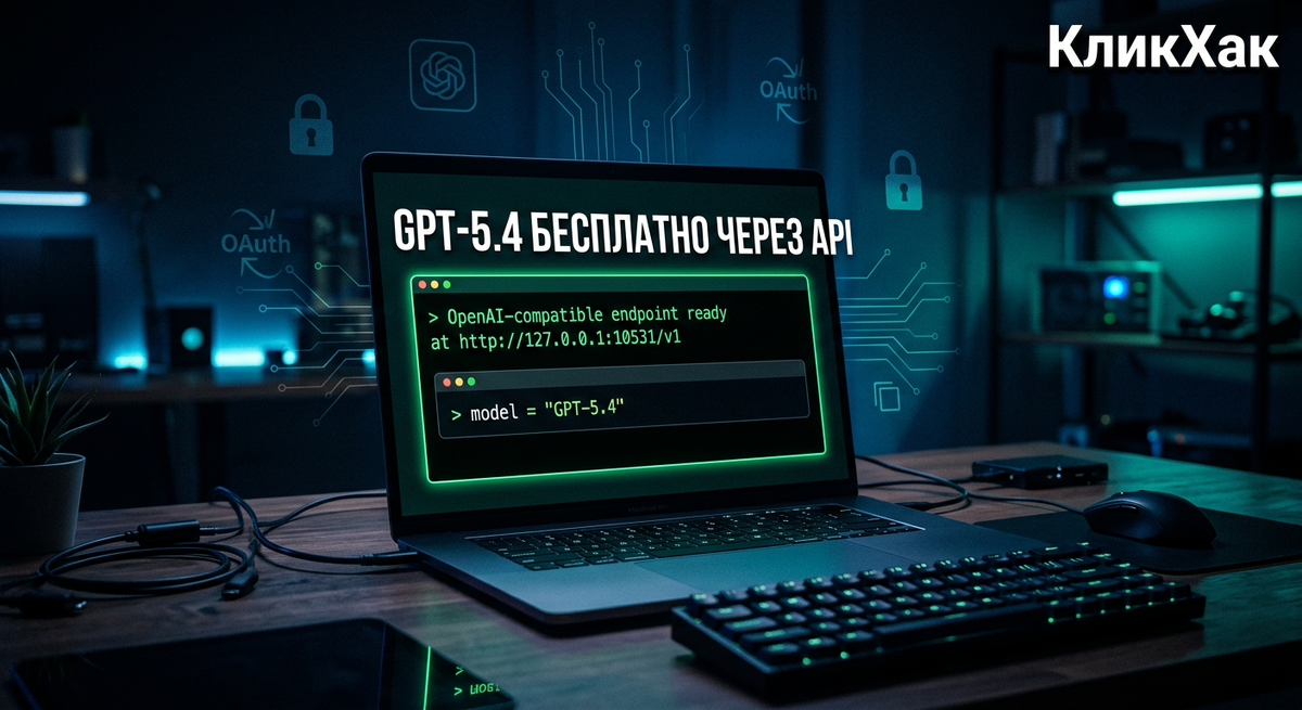 Доступ к GPT-5.4 через API 