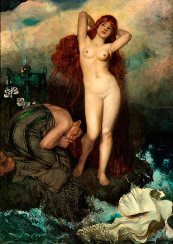 Александр Френц (Alexander Frenz, 1861 — 1941, Германия)
Рождение Венеры