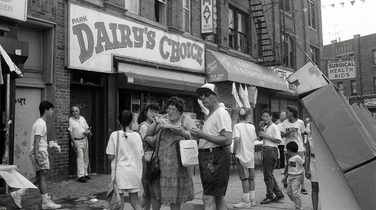 Район Брайтон-Бич в Нью-Йорке

