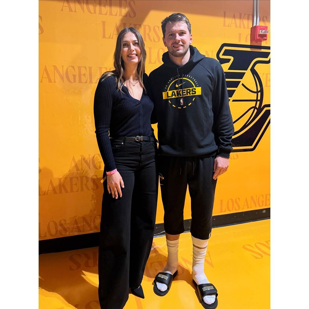     Мария Шарапова и Лука Дончич