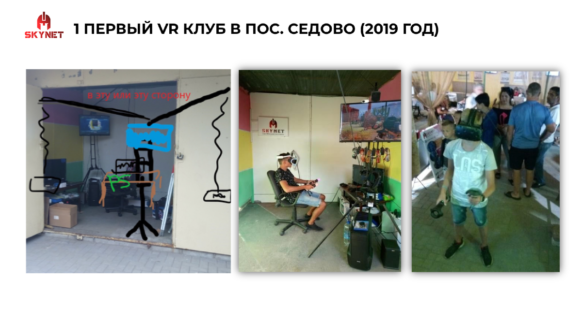 Первый VR клуб в посёлке Седово
