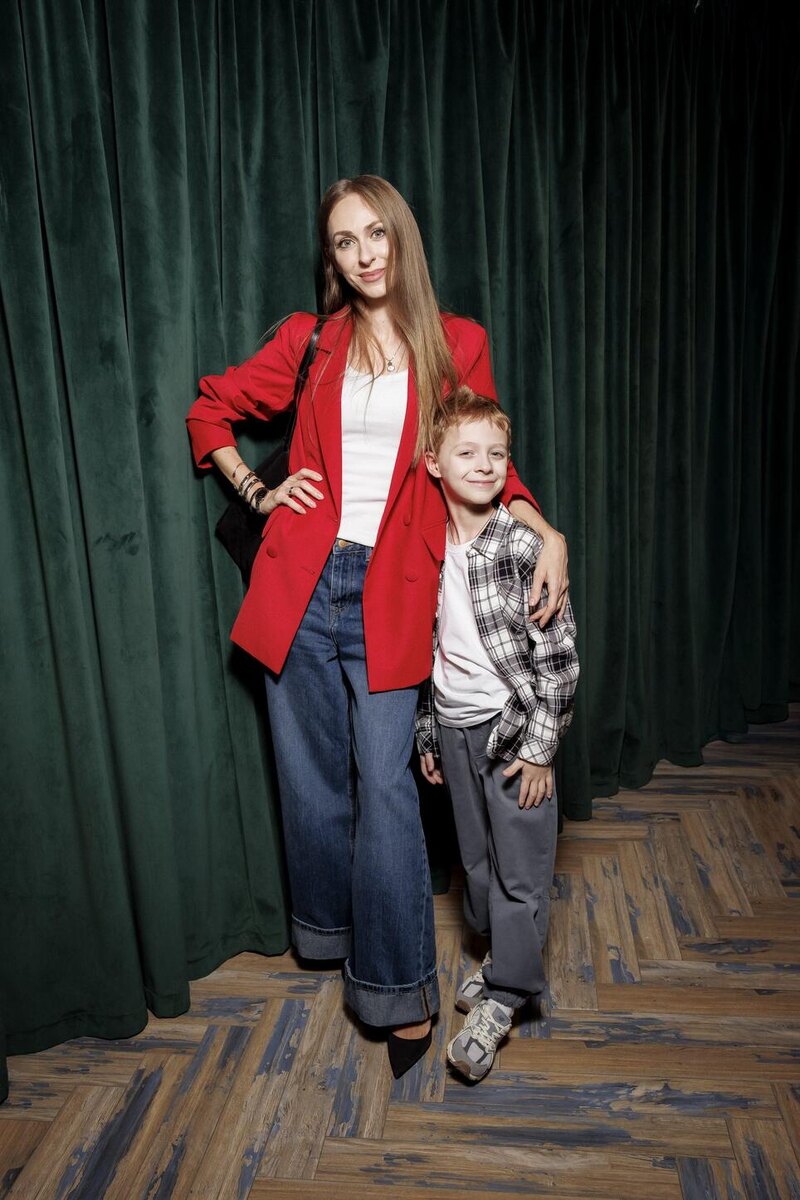    Екатерина Моргунова с сыном предоставлено пресс-службой