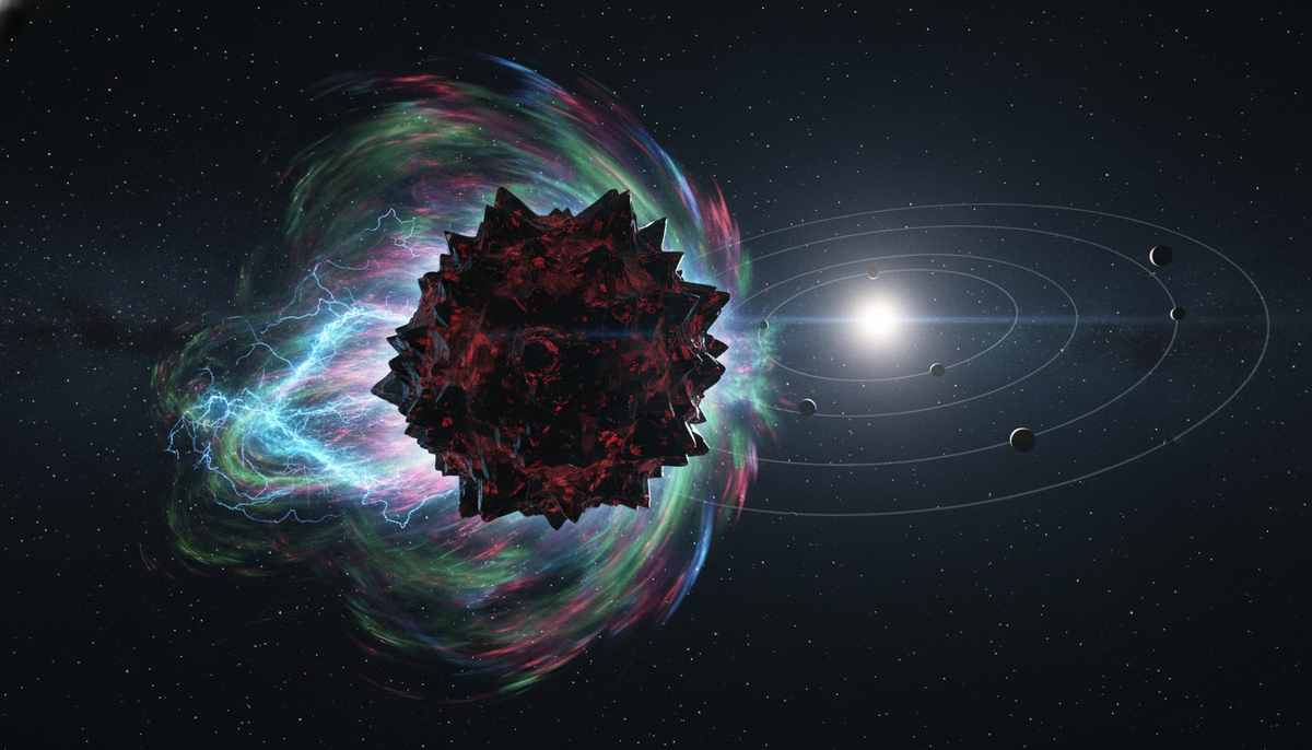 Неизвестный обьект приближающийся к солнечной системе