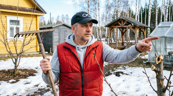 И вот я увидел зайца