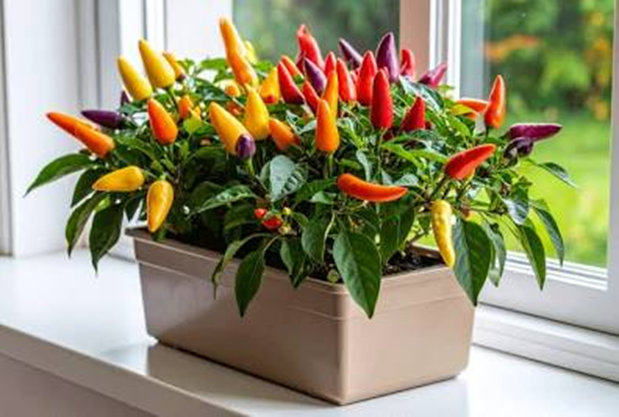 Огород на подоконнике