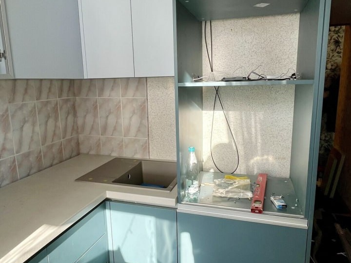 Кухня за 180 000 ₽ «под ключ»: от проекта до сборки за 14 дней