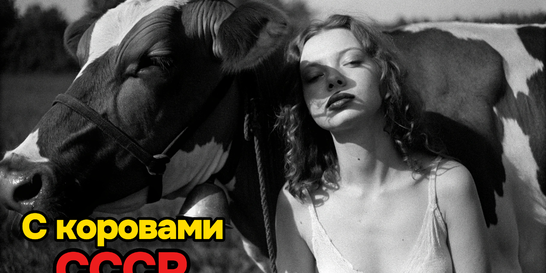 Молочные пастушки нашего прошлого - 12 советских фото с коровами