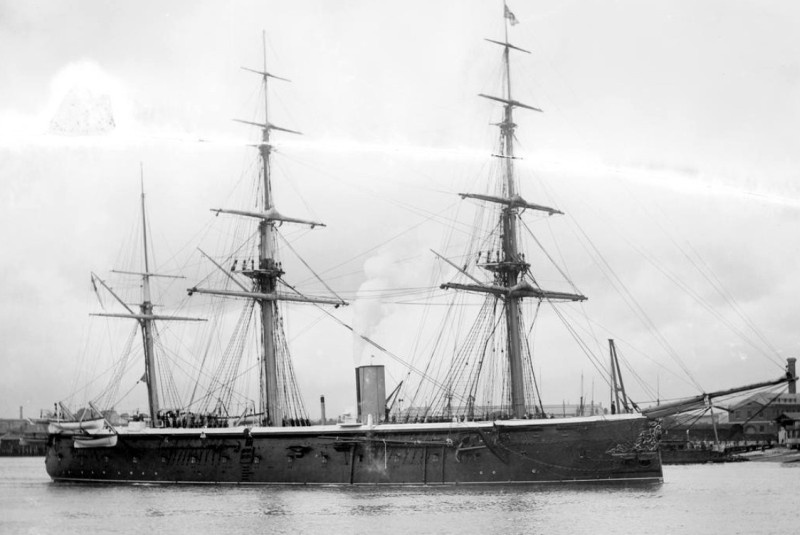 Броненосец "Гектор".