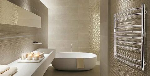 Дизайнерская плитка в ванной комнате