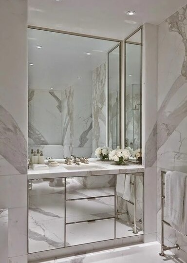 Работа дизайнера в ванной комнате