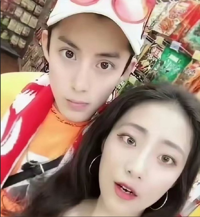 Китайский актер Ван Хэди и его предполагаемая девушка. (очередной фейк!).