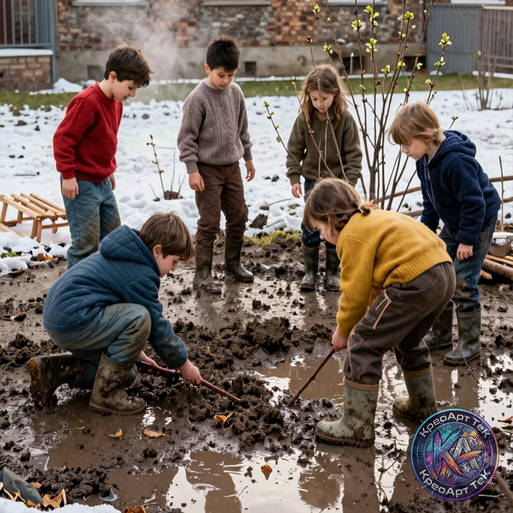 Первая весна: когда мир был на ощупь