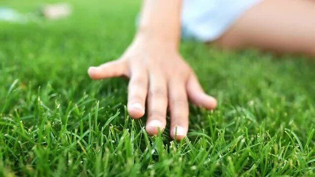 🌿 Касаться травы полезно для психики — данные исследований