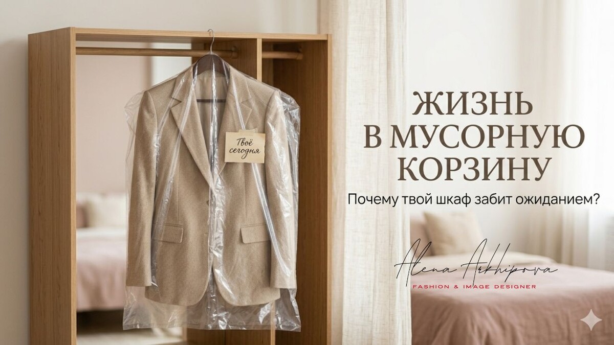 Диагностика твоего гардероба: почему ты запрещаешь себе быть собой?