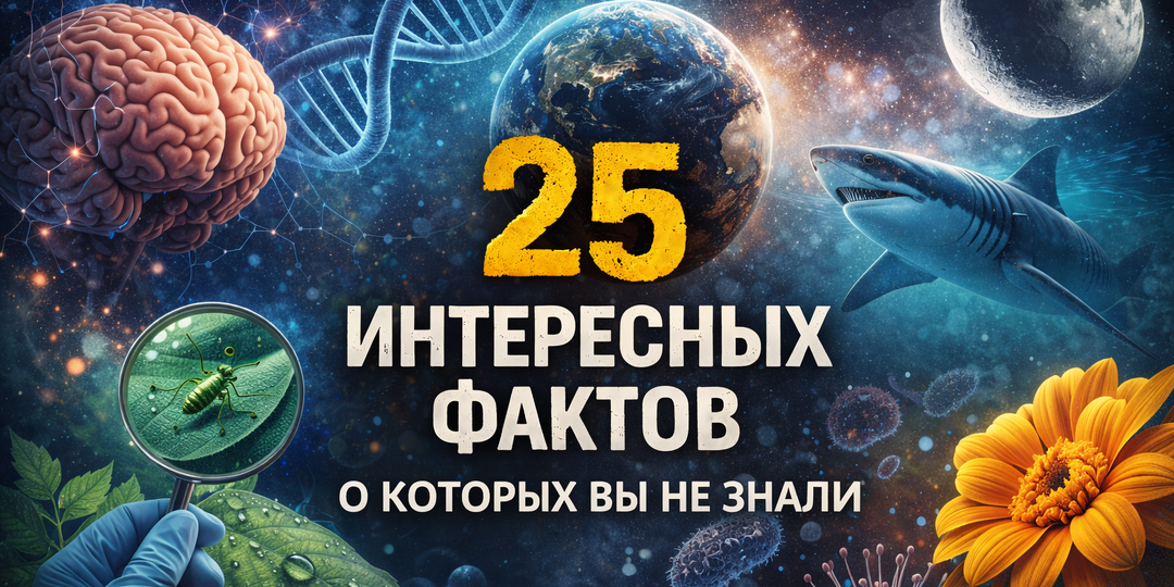 25 интересных фактов, о которых вы не знали