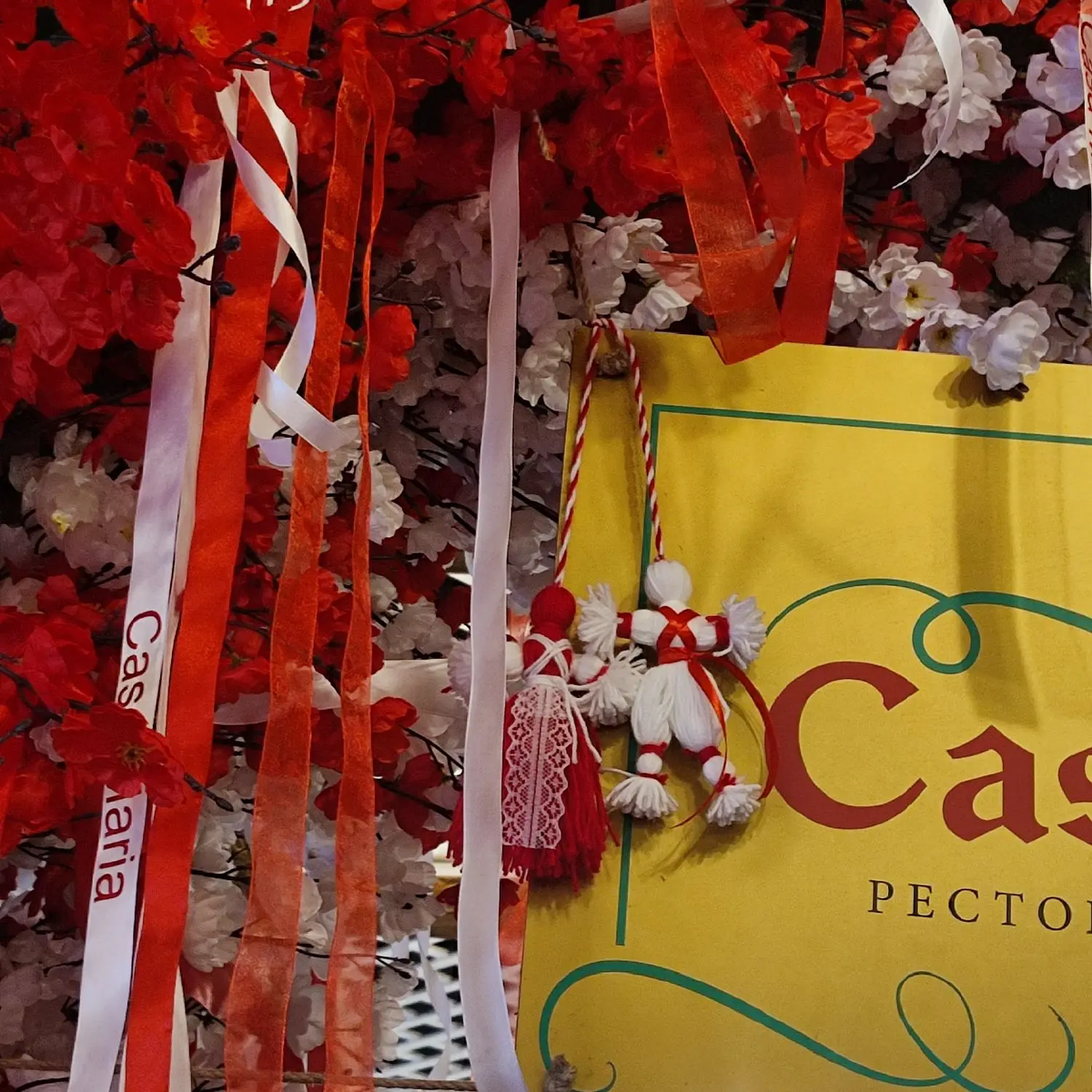 Цветочная арка в ресторане Каса Мария , от Валентины Мендельсон.