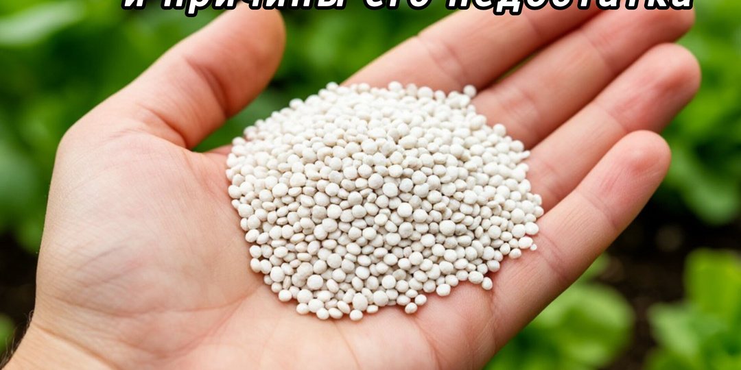 Значение азота для растений и причины его недостатка