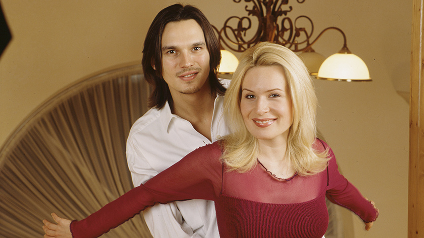 Влад Сташевский с первой женой Ольгой.www.globallookpress.com / Evguenii Matveev