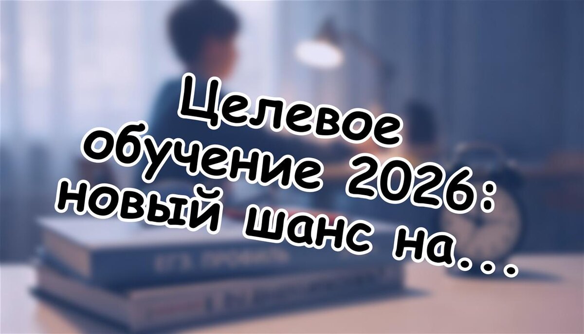 Целевое обучение 2026: новый шанс на бюджет или долгосрочная ловушка? (Источник: Яндекс Картинки)