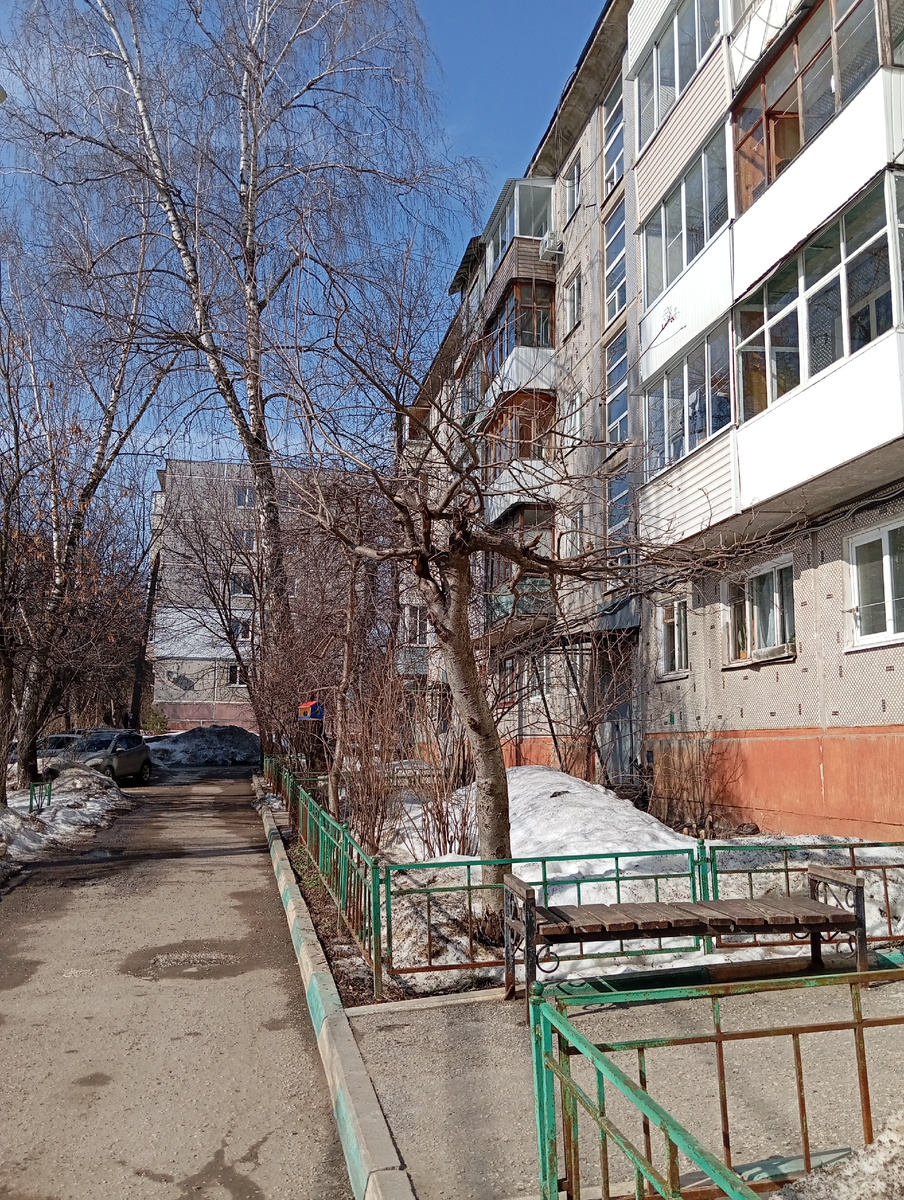 Фото моё. Просто пейзаж этих мартовских  дней.