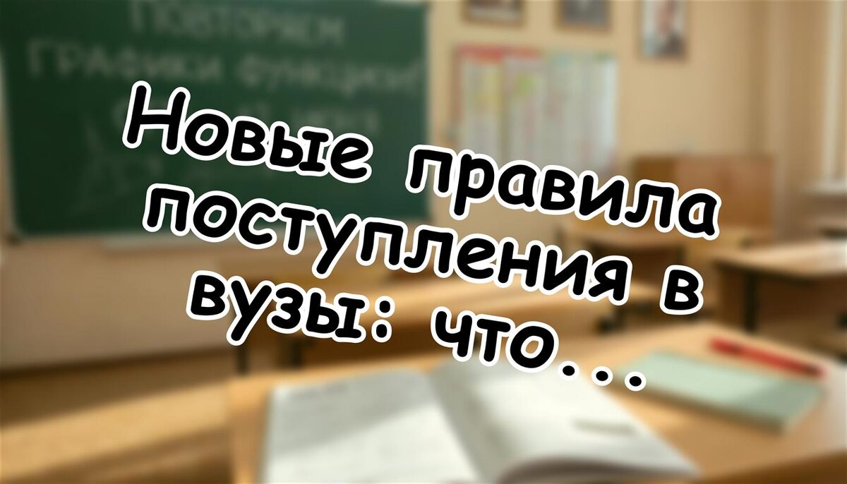 Новые правила поступления в вузы: что делать, если экзамены поменяли за год до ЕГЭ (Источник: Яндекс Картинки)