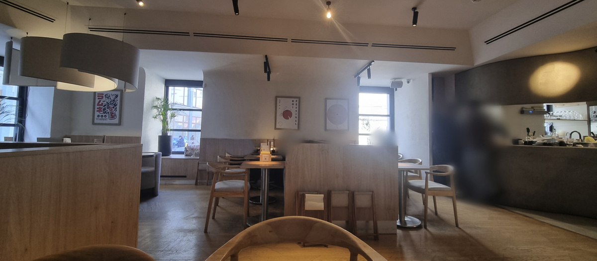 "J'Pan", интерьер