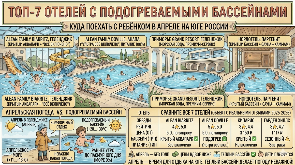 Геленджик • Анапа • Витязево • Сочи • Крым