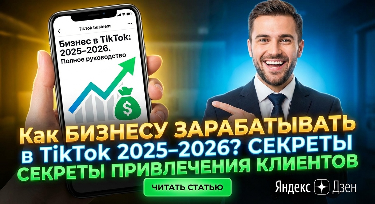 Продвижения бизнеса в ТикТок в 2026 году