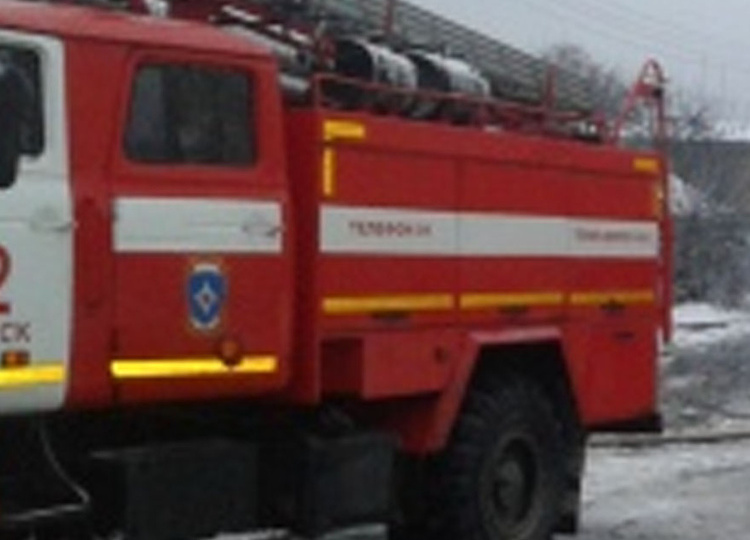 В Курске пожарные потушили возгорание на улице Карла Маркса