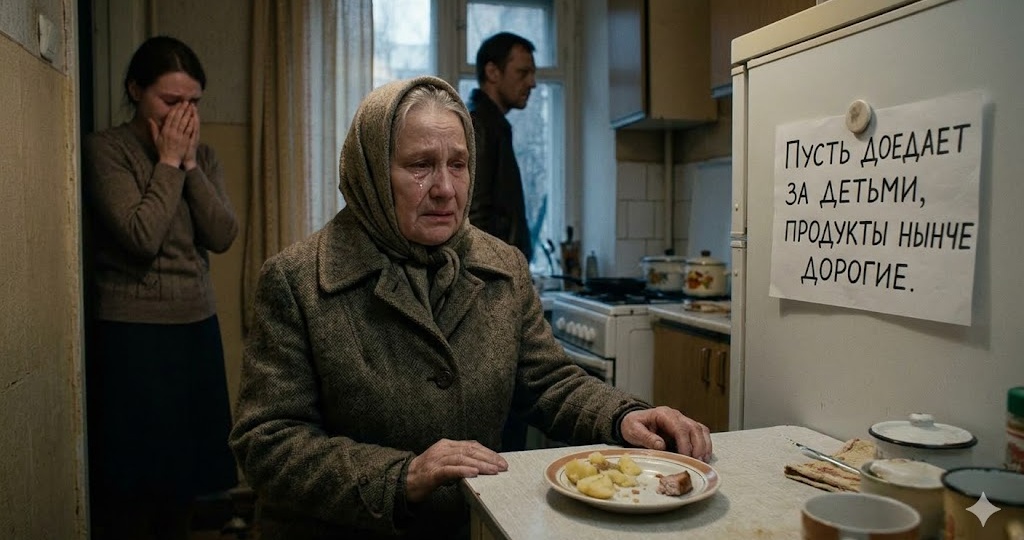 «Пусть доедает за детьми, продукты нынче дорогие». Жаба душила зятя, пока он не узнал, кто я на самом деле.