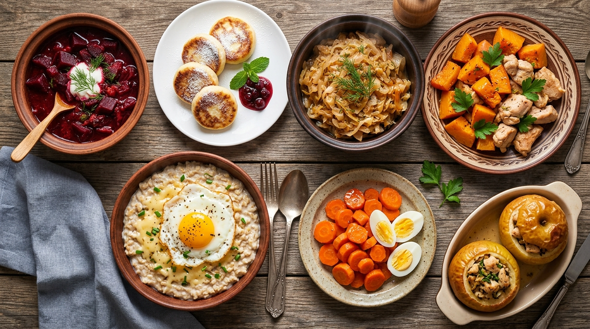 Список от диетолога, адаптированный под обычную кухню и 30 минут вечером