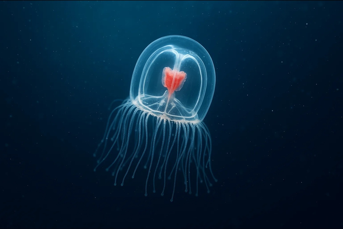 Медуза Turritopsis dohrnii; источник фото: img.ixbt.site/live