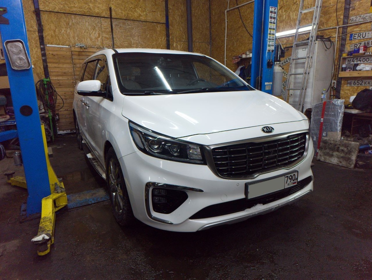 Отключение AdBlue (SCR) на KIA Carnival 2020г 2.2d 200hp + Увеличение мощности (Stage1)