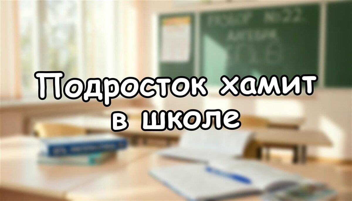 Подросток хамит в школе? Это крик о помощи, а не бунт (Источник: Яндекс Картинки)