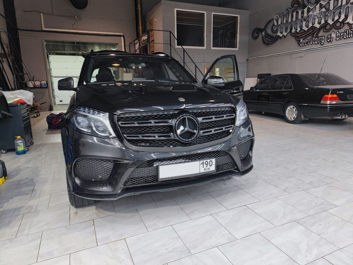 Mercedes GLS 350d 2017г 249л.с. — Отключение системы мочевины AdBlue (SCR)