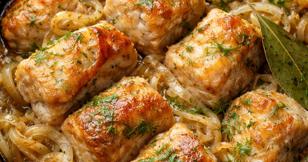 Минтай, который исчезает со сковороды за минуты: простой рецепт с луком, который получается сочным и невероятно вкусным