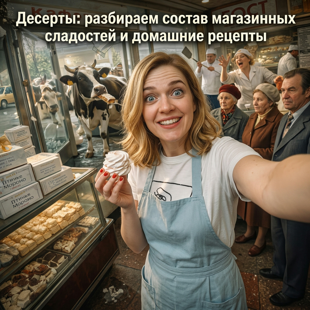    Разбор состава покупных сладостей и полезные домашние рецепты. admin