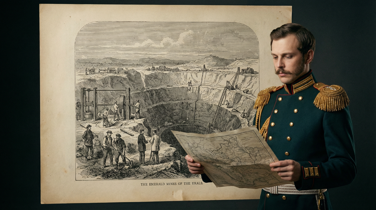 Молодой Александр II. Камень назвали в честь будущего императора.