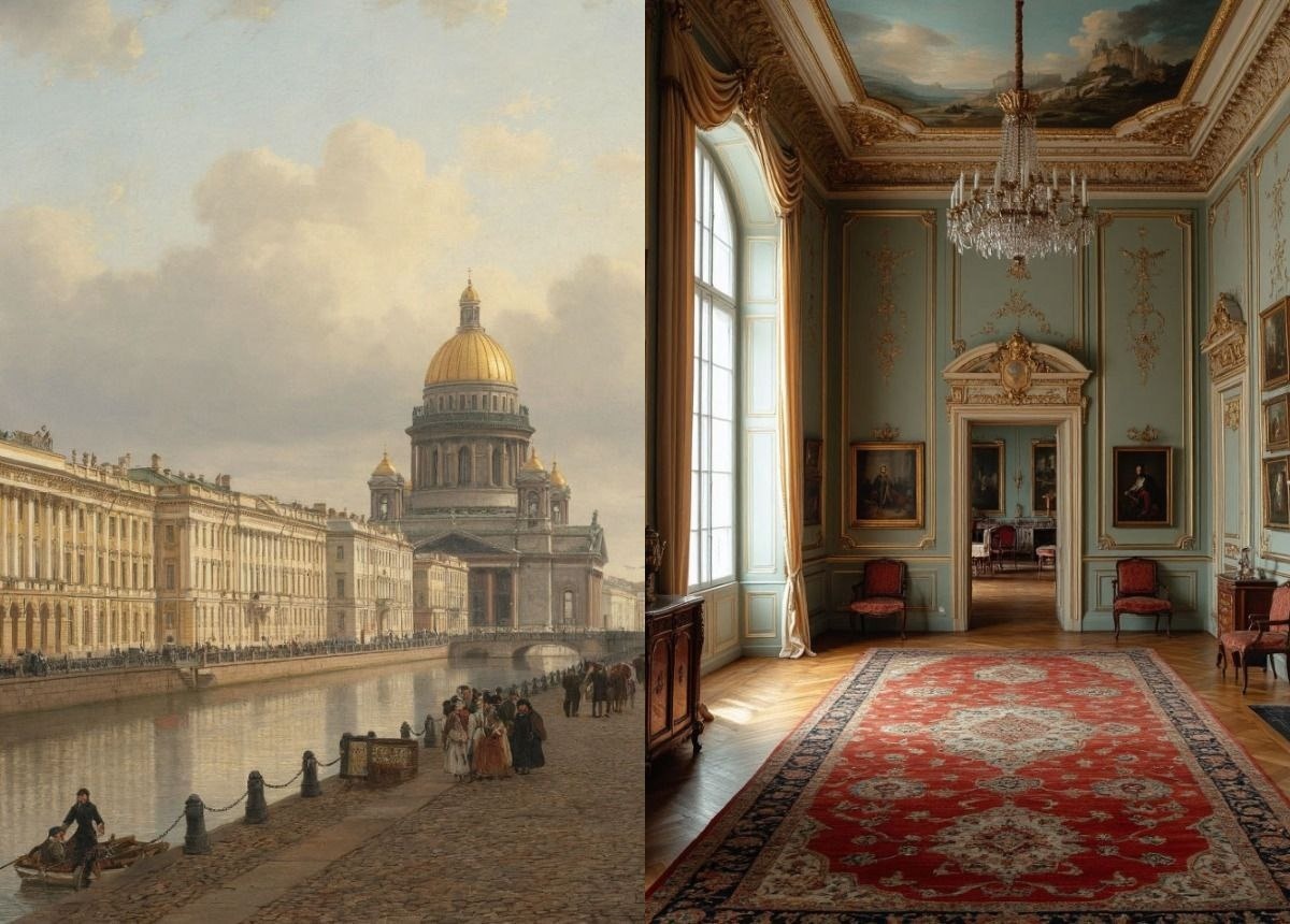 Санкт-Петербург. 19 век. ИИ