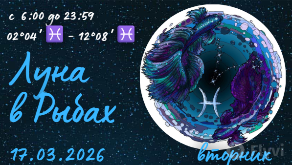 луна в рыбах