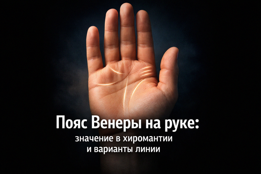    Пояс Венеры на руке: значение в хиромантии и линии admin