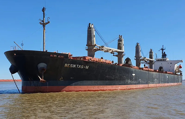 Грузовое судно Besiktas-M./ Фото: marinetraffic.com