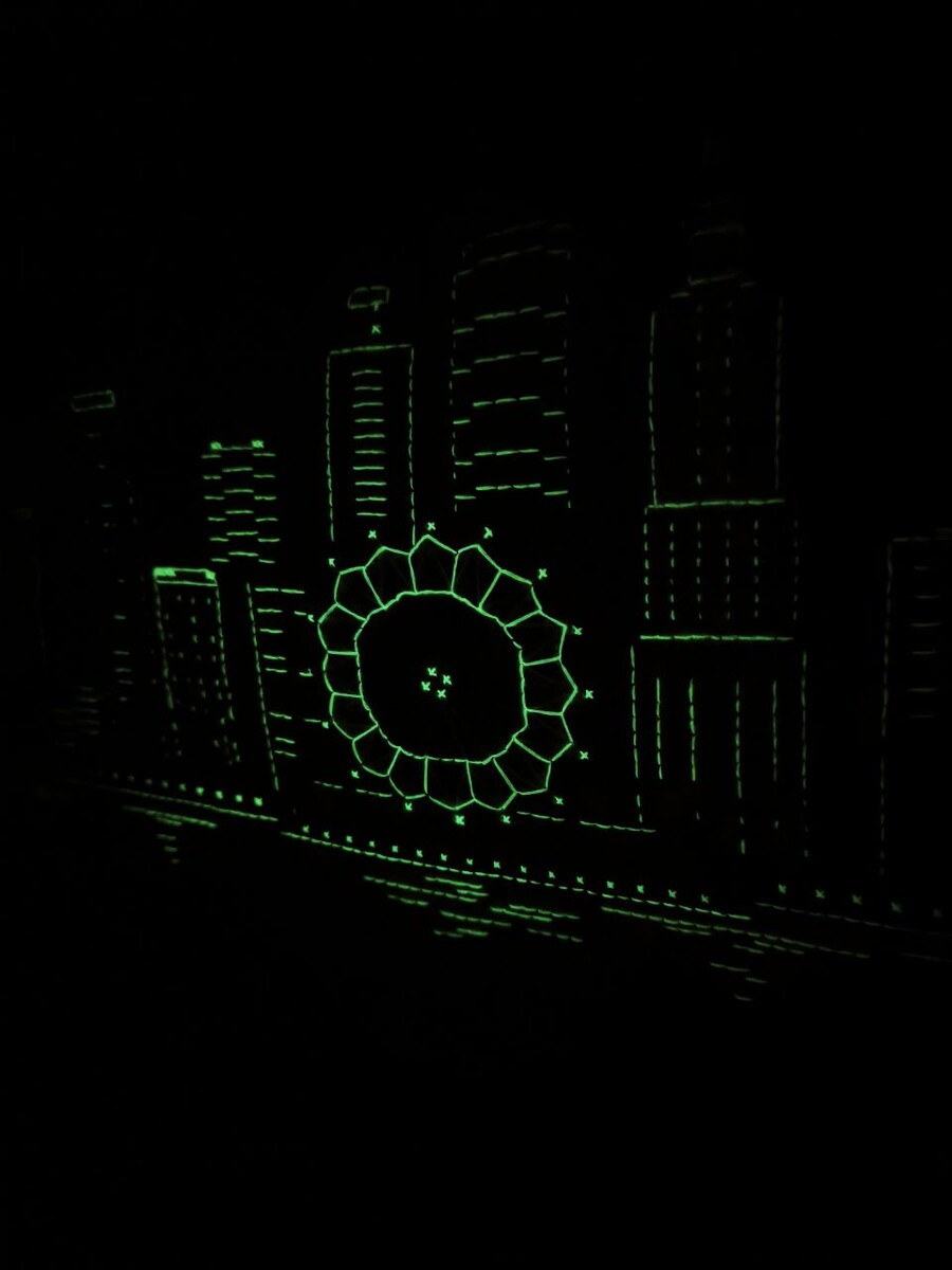 Мой любимый кусочек вышивки.