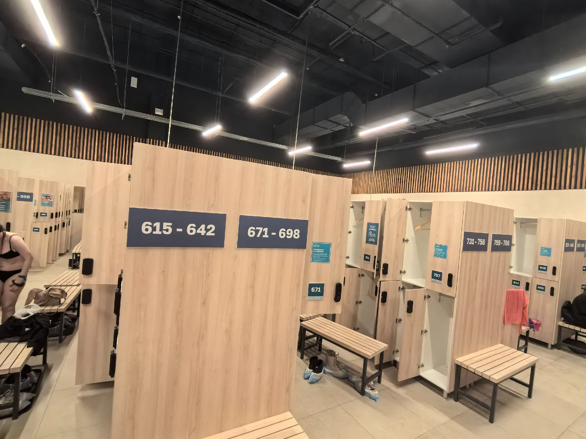 Женская раздевалка